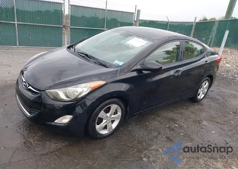 2012 Hyundai Elantra Gls (Ulsan Plant) from USA, damaged, VIN KMHDH4AE6CU201065